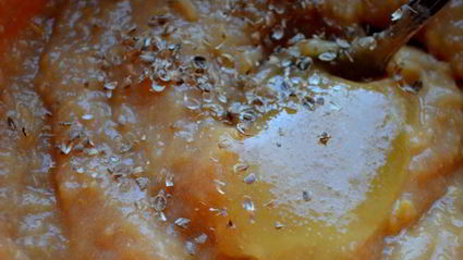 суфле из запеченной айвы