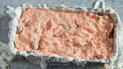 суфле с морепродуктами