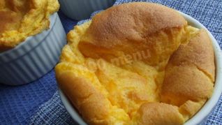 Суфле с тыквенным пюре
