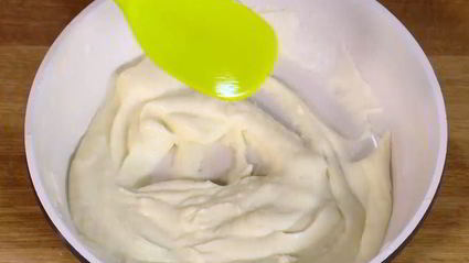 суфле с зеленым горошком