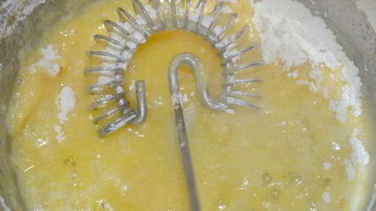 суфле со шпинатом и пармезаном