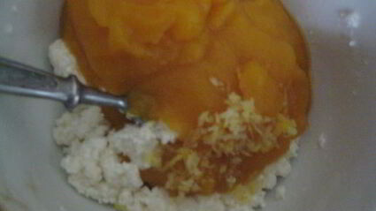 суфле творожно-тыквенное