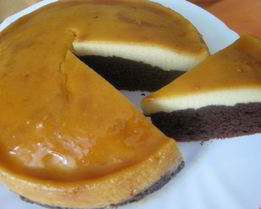 Торт-суфле карамельно-молочный