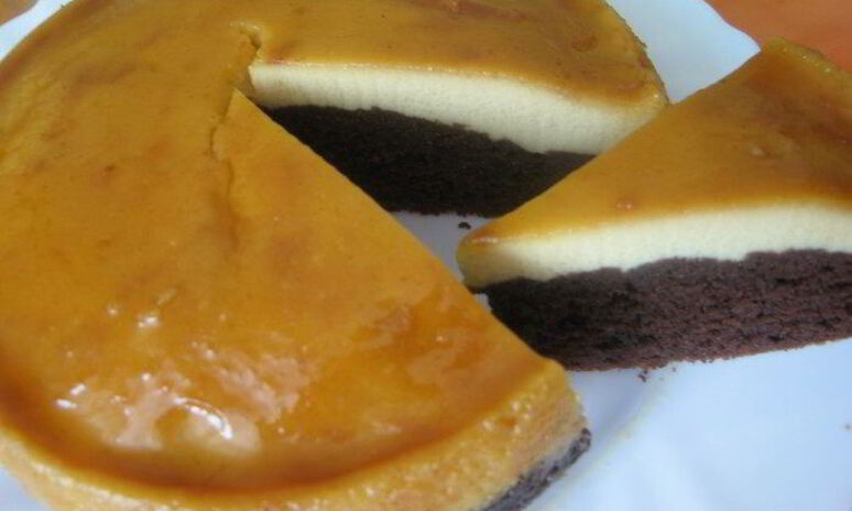 Рецепт торта-суфле карамельно-молочный