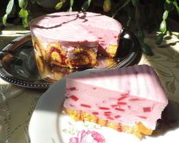 Торт-суфле Малиновый звон