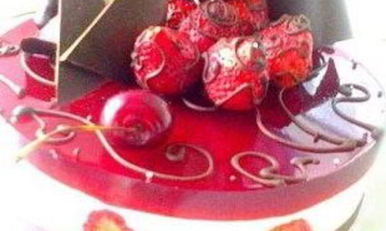 Рецепт торта-суфле с фруктами в желе