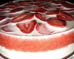 Торт-суфле Strawberry Temptation