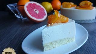 Торт-суфле Цитрусовая нежность