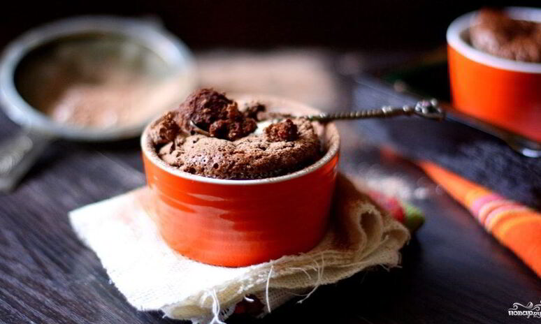 Рецепт творожно-шоколадного суфле