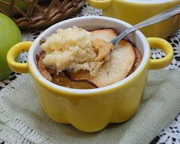 Творожно-яблочное суфле