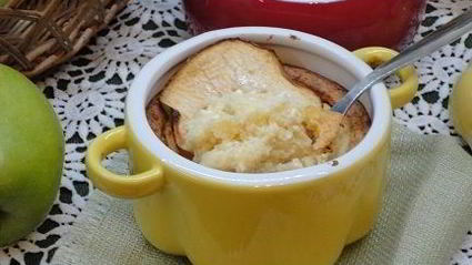 творожно-яблочное суфле