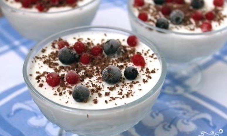 Рецепт творожно-ягодного суфле