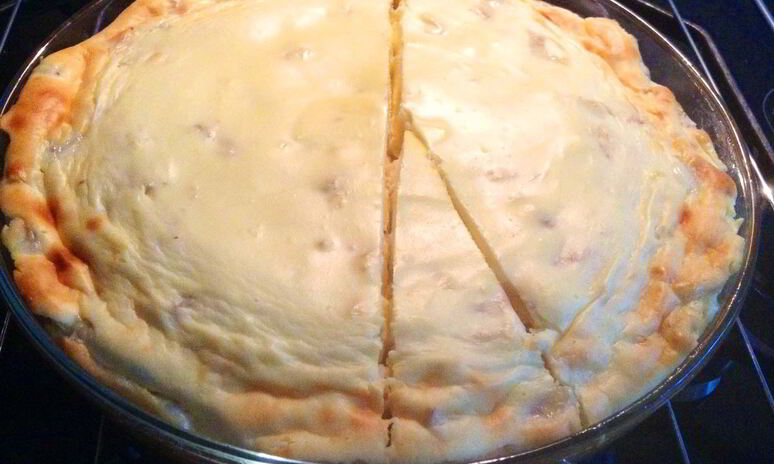 Рецепт творожного суфле с бананом