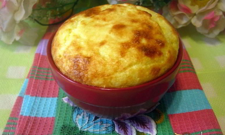 Рецепт творожного суфле с изюмом
