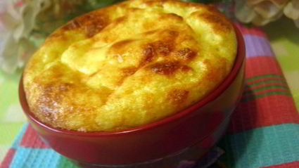 творожное суфле с изюмом