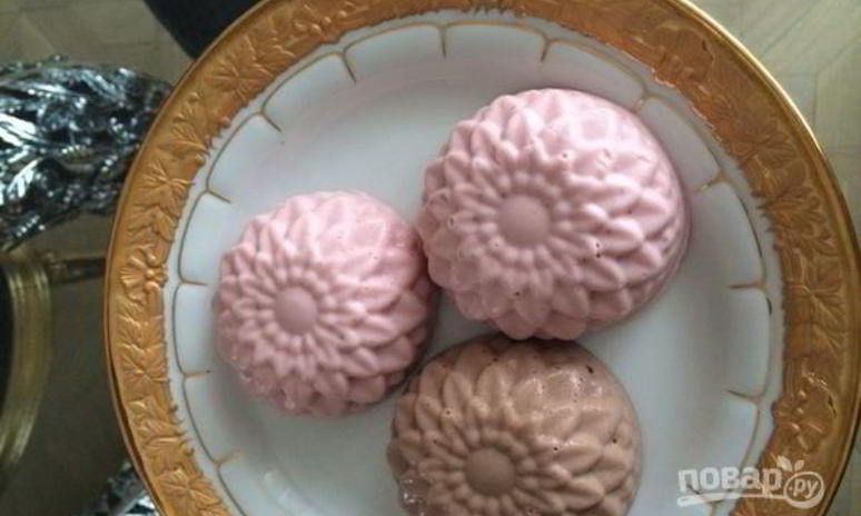 Рецепт творожного суфле с желатином