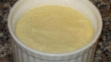 воздушное творожное суфле с малиновым соусом