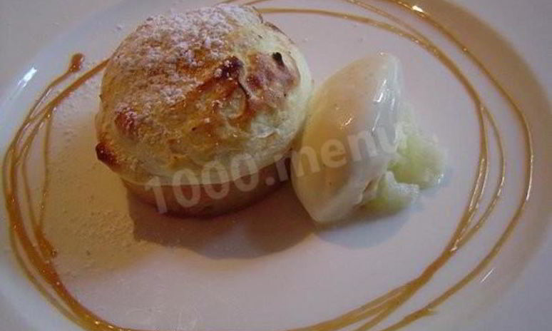 Рецепт яблочного суфле быстро и вкусно