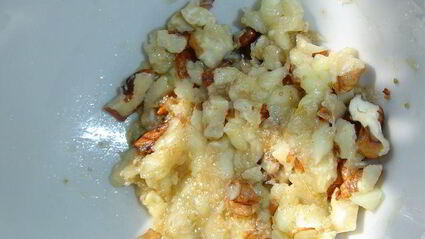 трюфели с инжиром, орехами, вялеными вишнями