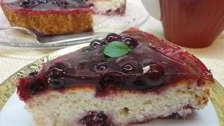 Творожно-вишневый десерт