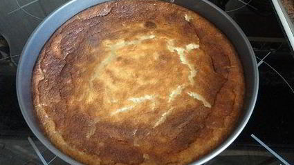 творожно-вишневый десерт