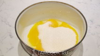 ванильно-шоколадный десерт