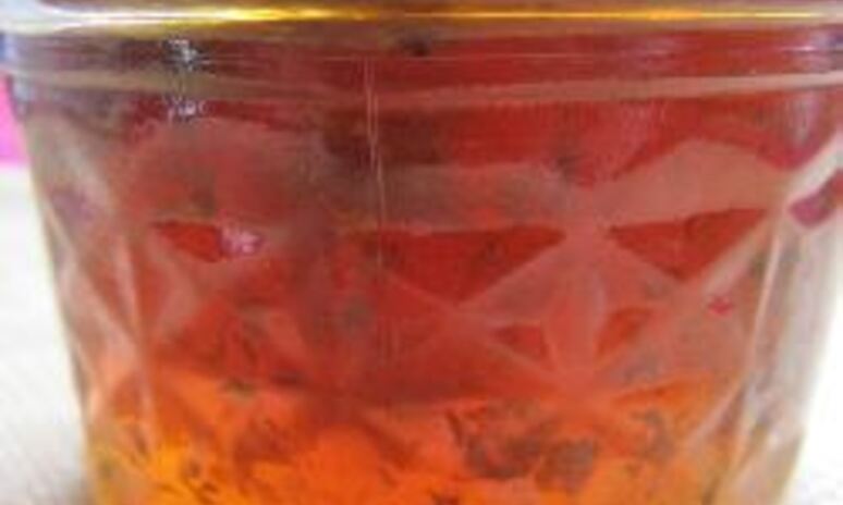 Рецепт яблочного желе с мятой