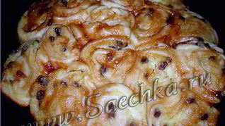 Завитушки с пудингом