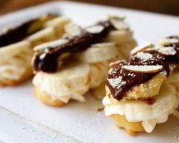 Жаренные бананы в карамели