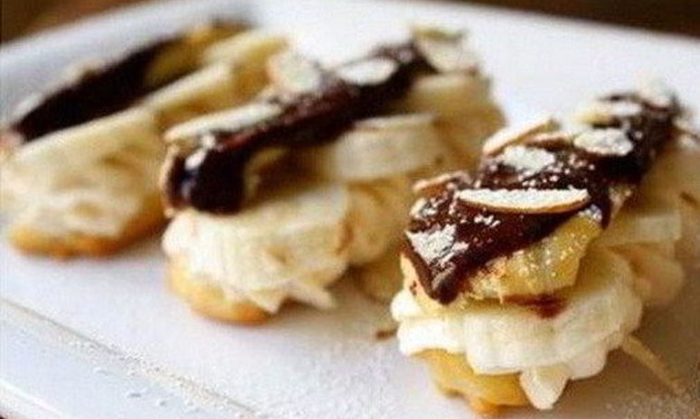 Рецепт жаренных бананов в карамели