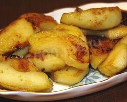 Жареные яблоки