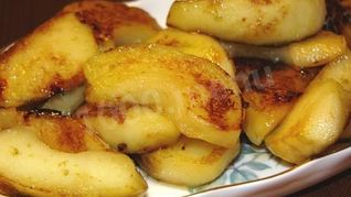 Жареные яблоки