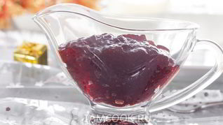 Желе из красного вина