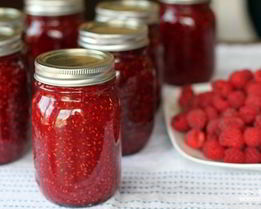Желе из малины без варки