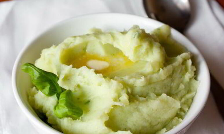 Рецепт базиликового картофельного пюре