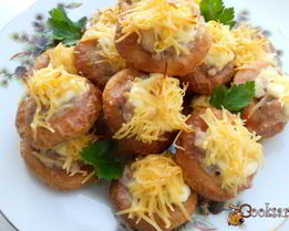 Бублики фаршированные мясом