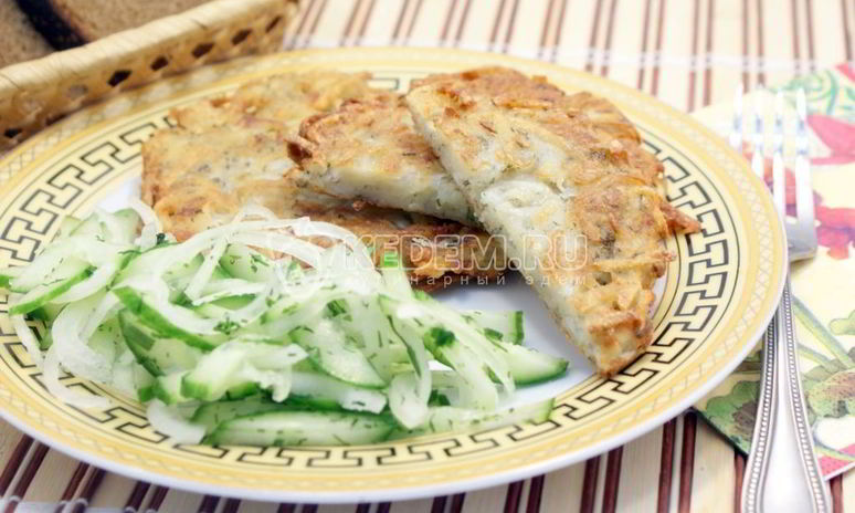 Рецепт драников картофельных