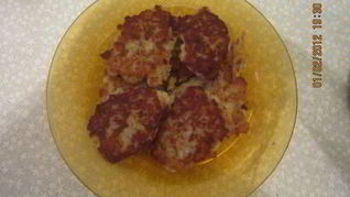 Драники с фаршем