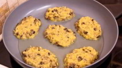 драники с грибами