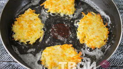 драники с сыром