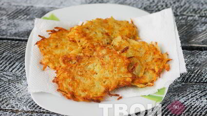 драники с сыром