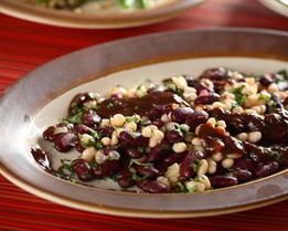 Гарнир из фасоли