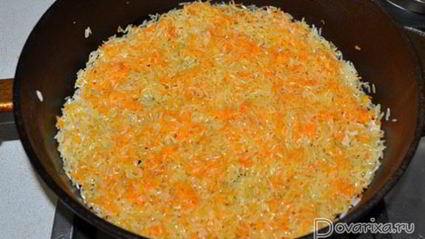 гарнир из риса с кукурузой