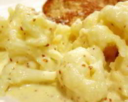 Гарнир из цветной капусты в микроволновке