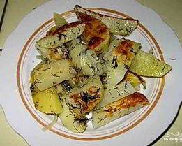 Гарнир к горбуше