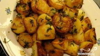 Гарнир к запеченной рыбе