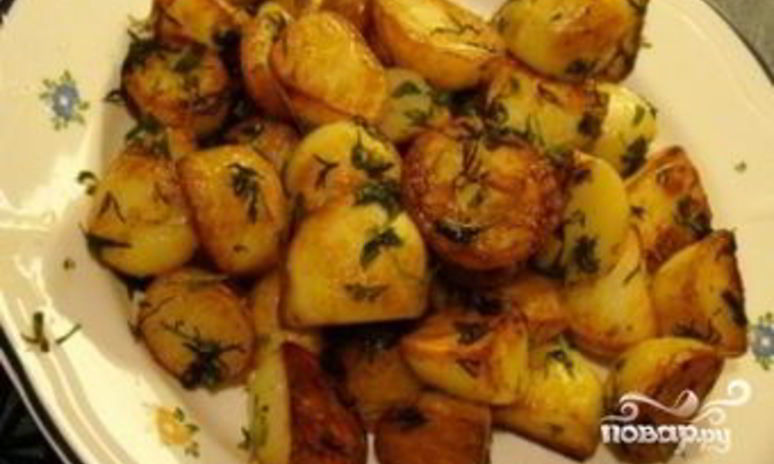 Рецепт гарнира к запеченной рыбе