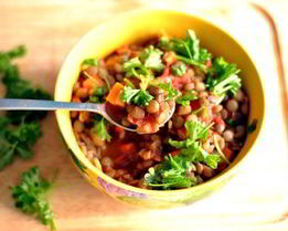 Чечевица в мультиварке