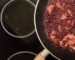 Императорский рис с королевскими креветками