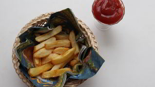 Картофель фри во фритюре